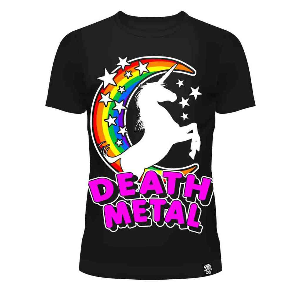 Cupcake Cult - DEATH METAL T-shirt Femme - Noir